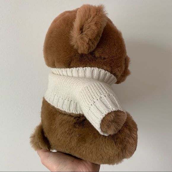 Vintage Eden Brown Bear Plush Stuffed Animal Toy - Picture 3 of 9